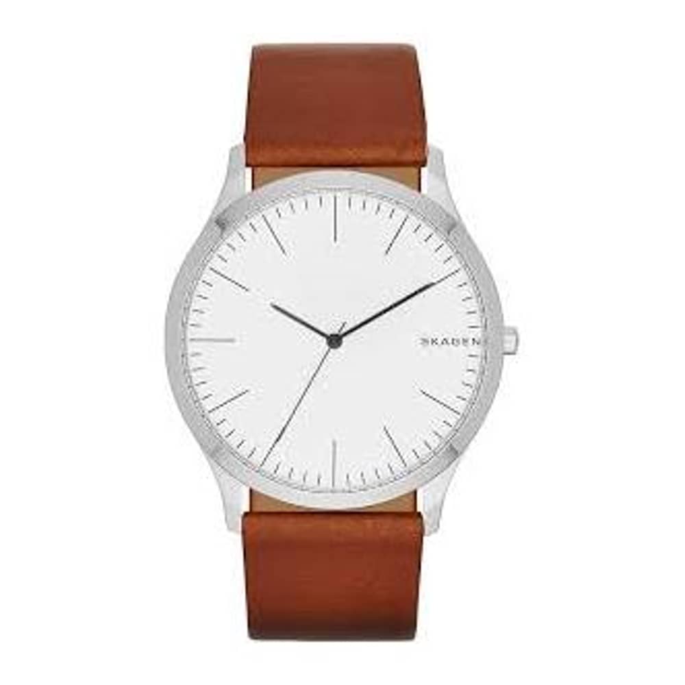 Skagen Jorn Brown Leather Men Watch SKW6331