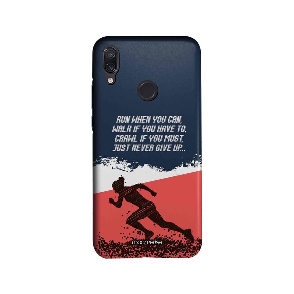 Running Motivation - Sleek Case for Xiaomi Redmi Note 7 Pro