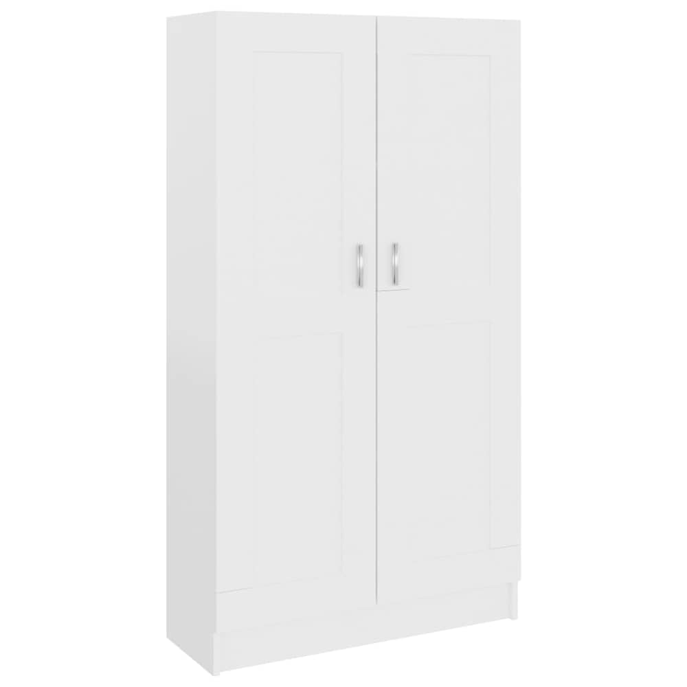 vidaXL Book Cabinet White 82.5x30.5x150 cm Engineered Wood vidaXL Book Cabinet White 82.5x30.5x150 cm Engineered Wood
