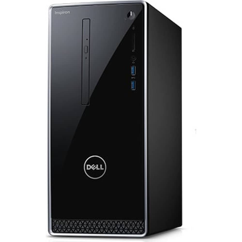 Dell Inspiron Mini Tower 3650 Desktop - Core i3 2.3GHz 8GB 1TB Shared Win10 Black Dell Inspiron Mini Tower 3650 Desktop - Core i3 2.3GHz 8GB 1TB Shared Win10 Black