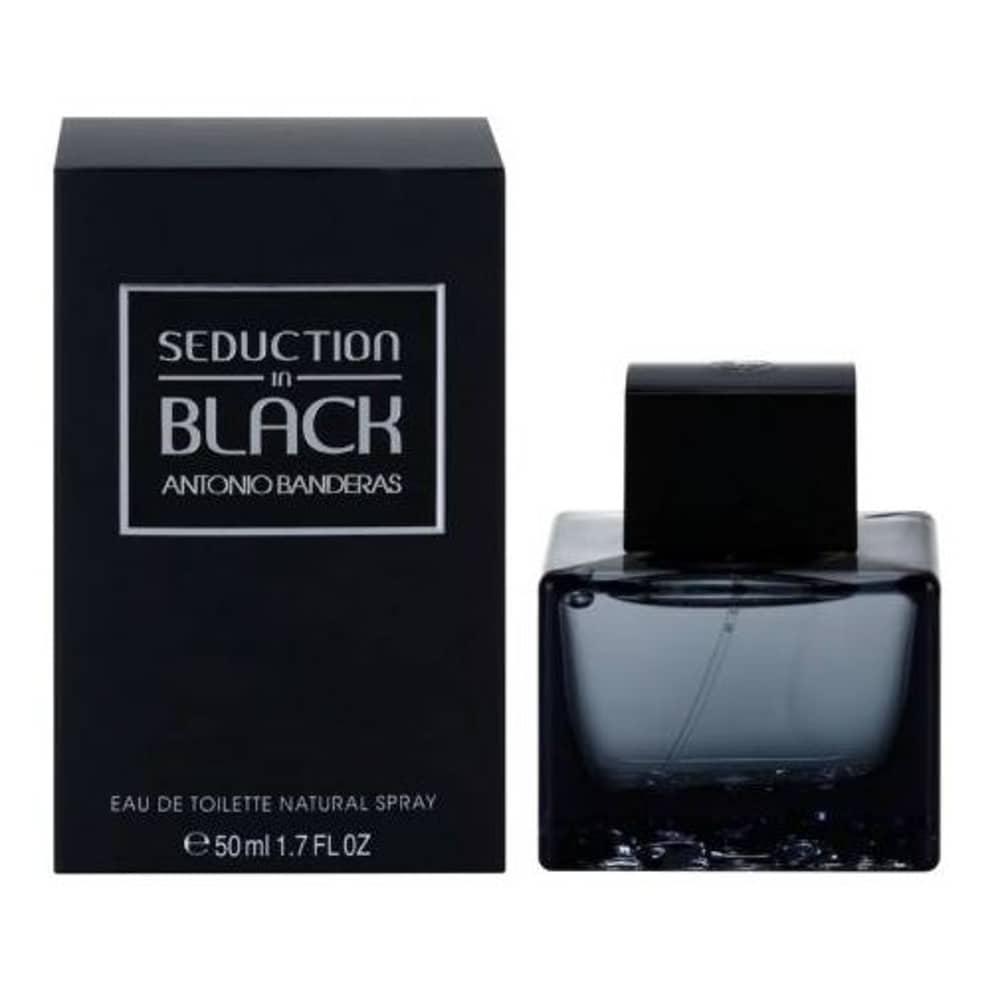 Antonio Banderas Seduction in Black Perfume For Men 50ml Eau de Toilette