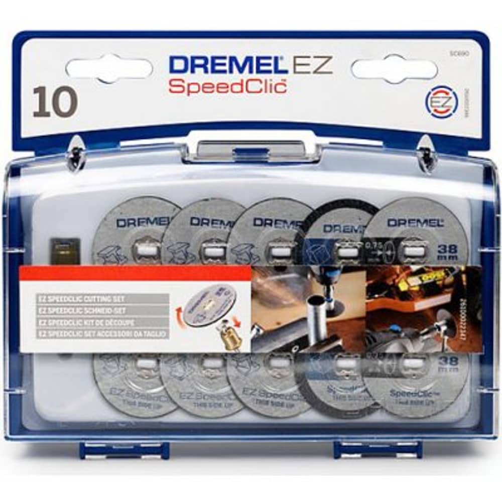 Dremel EZ SpeedClic Cutting 10 Pcs Accessories Set Dremel EZ SpeedClic Cutting 10 Pcs Accessories Set
