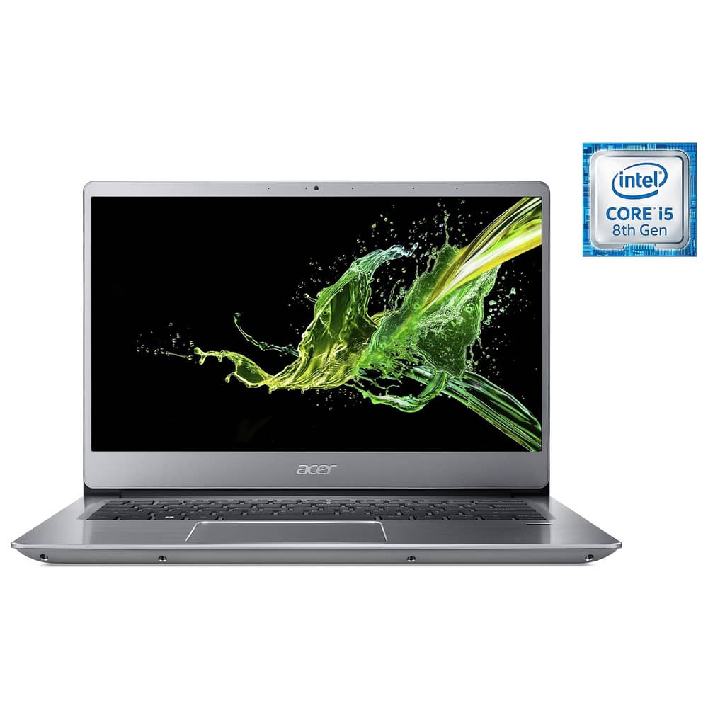 Acer Swift 3 SF314-56-55QK Laptop - Core i5 1.6GHz 8GB 256GB Shared Win10 14inch FHD Silver Acer Swift 3 SF314-56-55QK Laptop - Core i5 1.6GHz 8GB 256GB Shared Win10 14inch FHD Silver