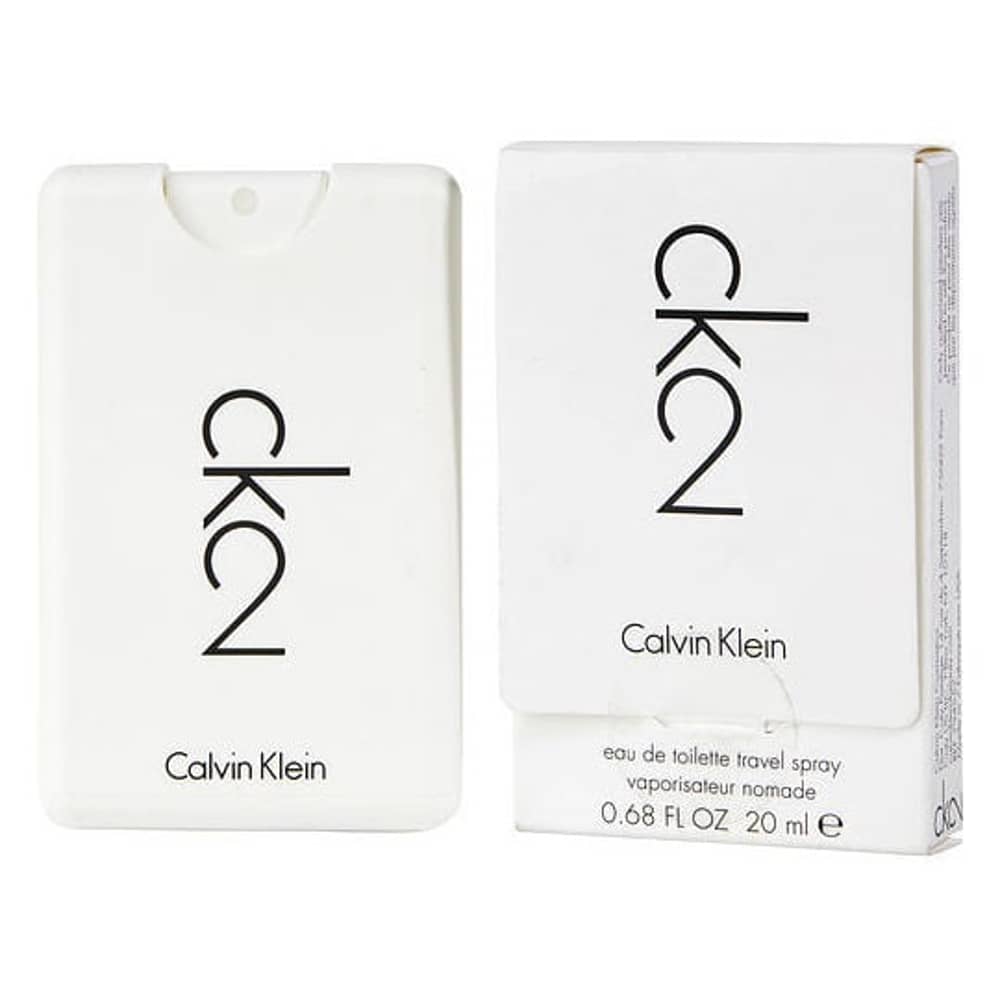 Calvin Klein CK2 Travel Spray Perfume for Unisex 20ml Eau de Toilette