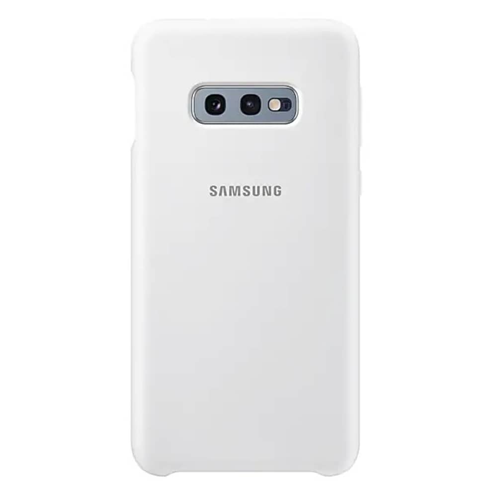 Samsung Silicon Cover White For Samsung Galaxy S10e