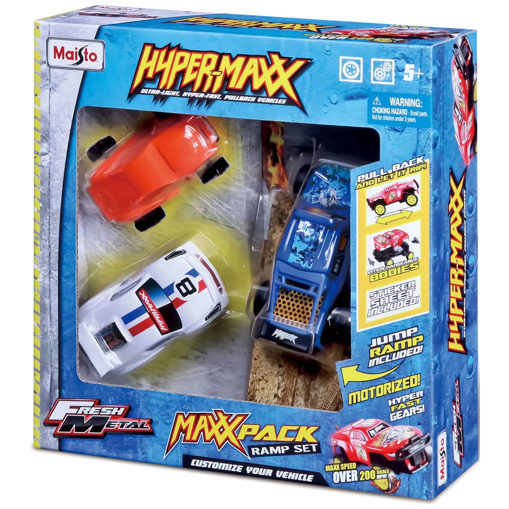 Maisto 22065 Fresh Metal Hypermaxx Multi Pack - Color May Vary Maisto 22065 Fresh Metal Hypermaxx Multi Pack - Color May Vary