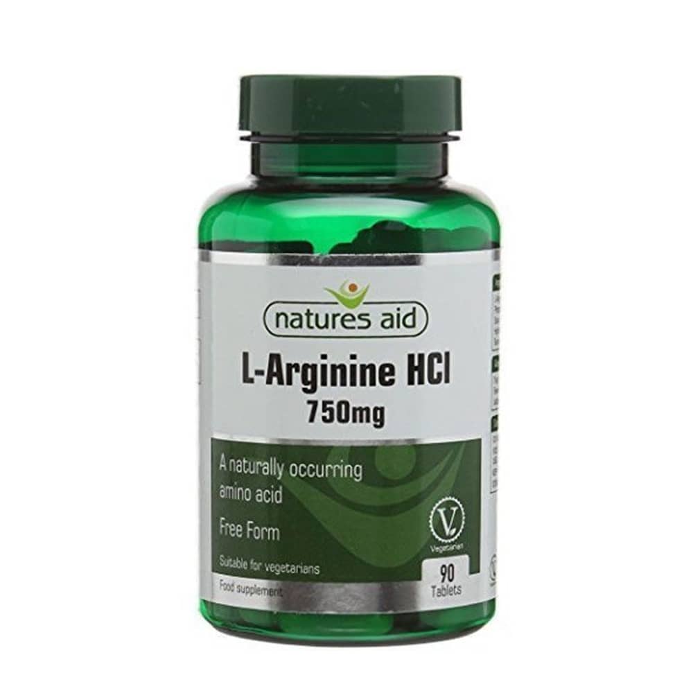Natures Aid L-Arginine 750mg