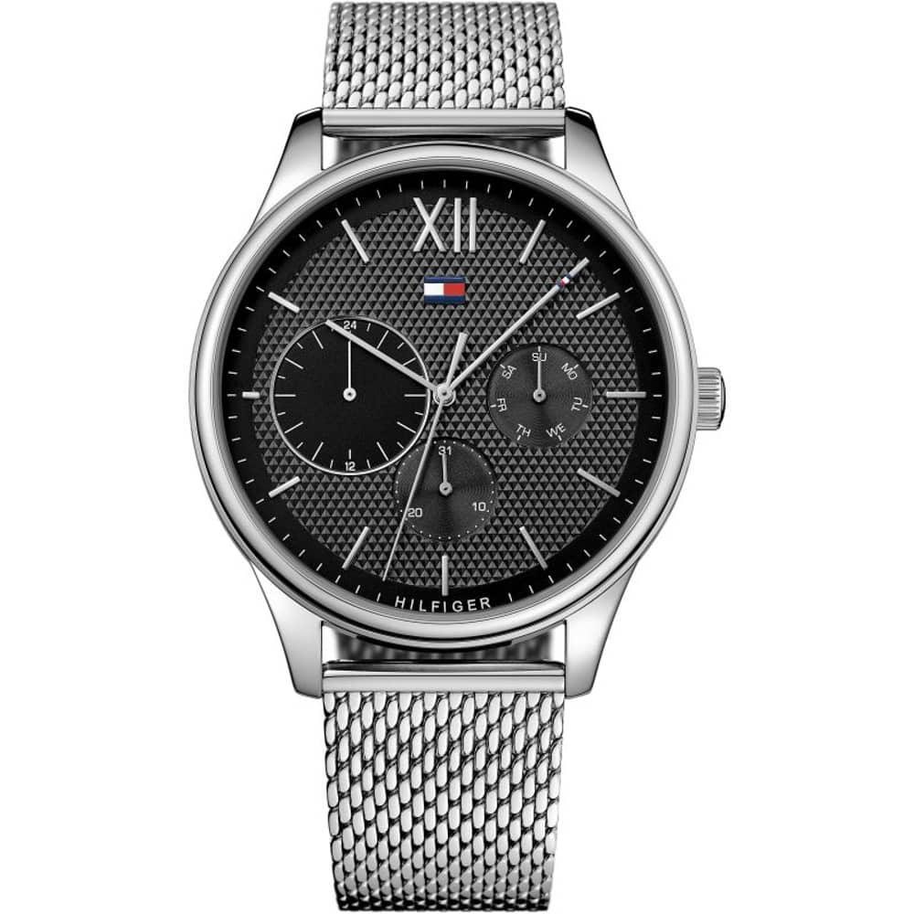 Tommy Hilfiger Damon Silver Mesh Watch For Men 1791415