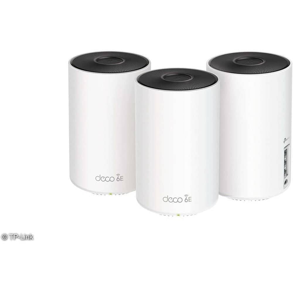 Tplink Deco XE75 AXE5400 Tri-Band Mesh Wi-Fi 6E System 3pcs Set Tplink Deco XE75 AXE5400 Tri-Band Mesh Wi-Fi 6E System 3pcs Set