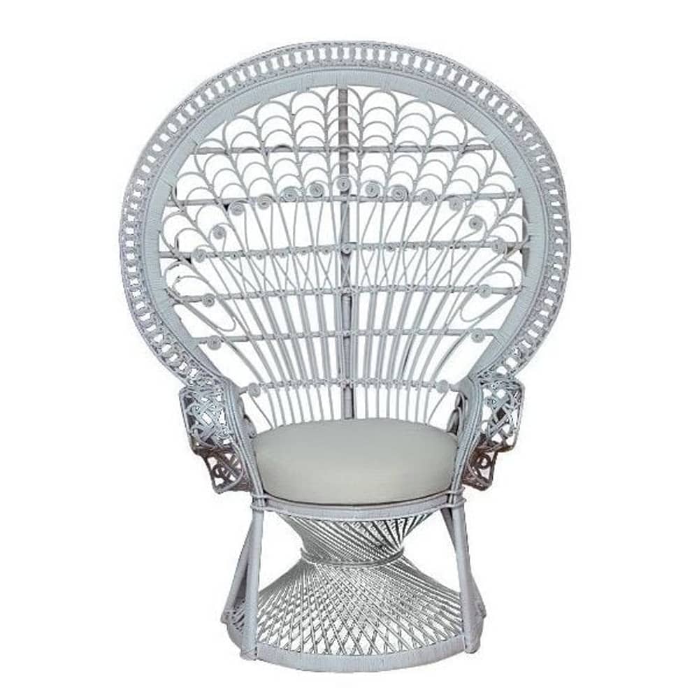Pan Emirates Petoshi Garden Chair With Cushion White Pan Emirates Petoshi Garden Chair With Cushion White