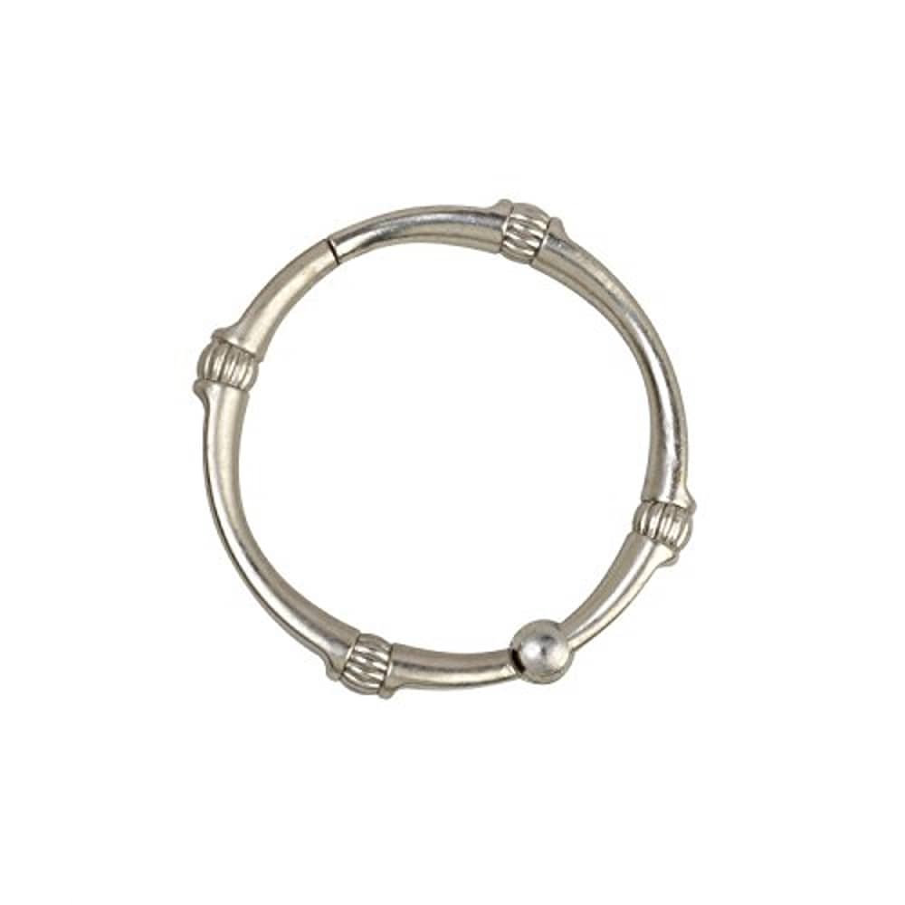 Zenna Home Ssr007Bn, Neverrust Rustproof Decorative Shower Rings, Brushed Nickel Zenna Home Ssr007Bn, Neverrust Rustproof Decorative Shower Rings, Brushed Nickel