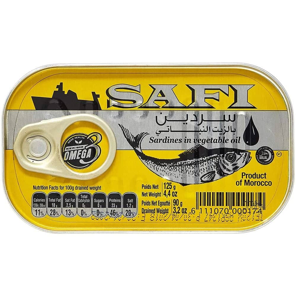 Safi Sardine in Vegetable Oil 125gm