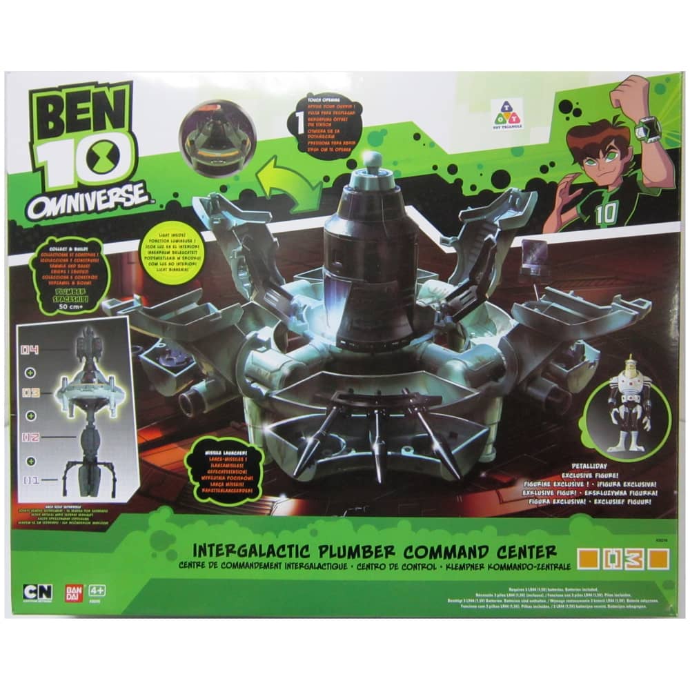 Ben 10 Omniverse dx playset plumber base teleportation chamber 36245OM