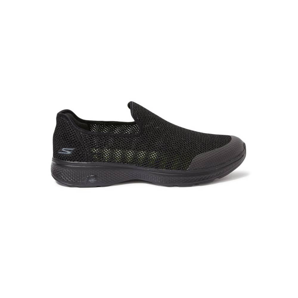 Skechers Men Performance Shoes Go Walk 4 Black - Discover 54158-BBK