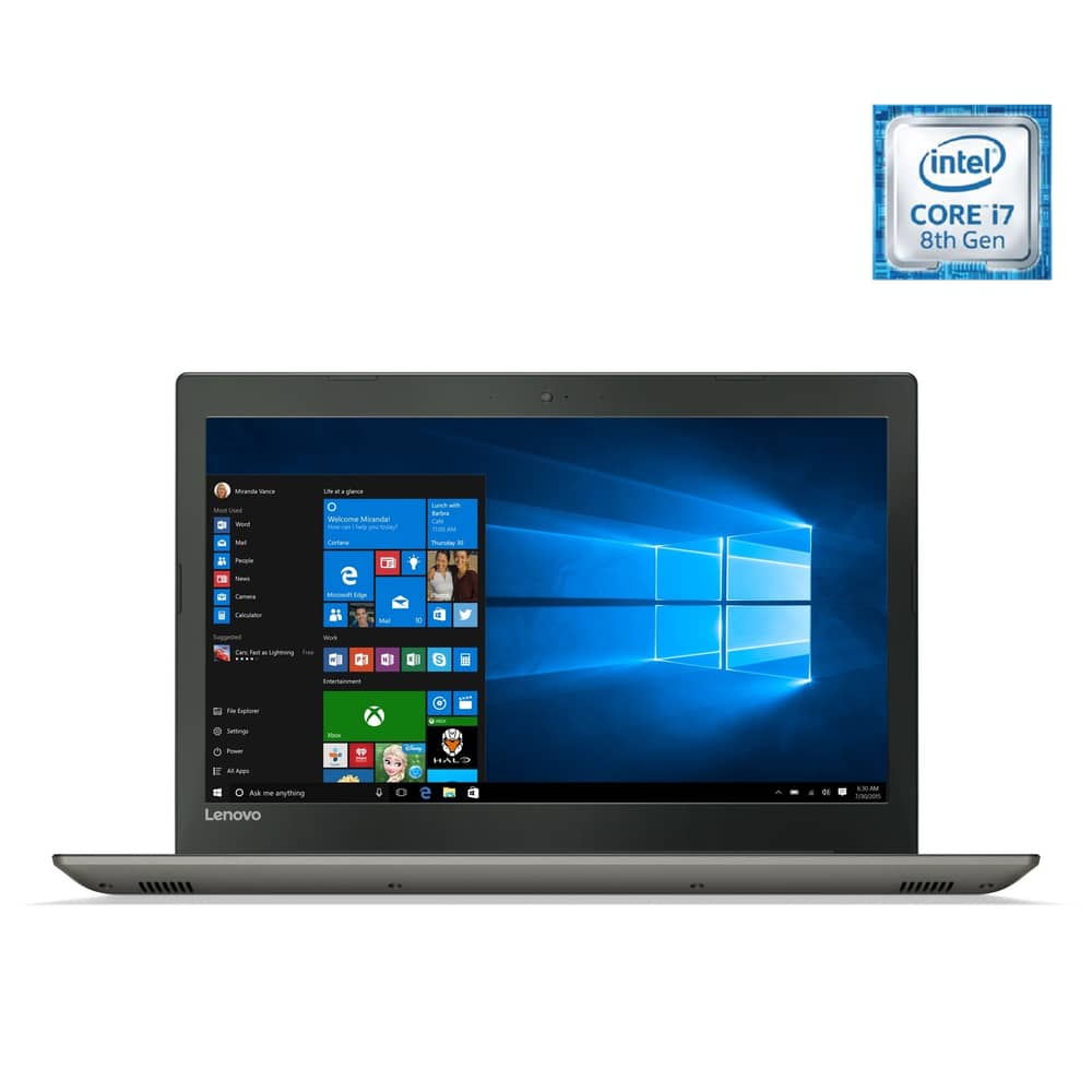 Lenovo ideapad 520-15IKB Laptop - Core i7 1.8GHz 12GB 1TB 4GB Win10 15.6inch FHD Grey