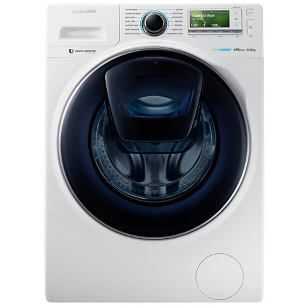 Samsung Front Load Washing Machine 12kg WW12K84120W/SG Samsung Front Load Washing Machine 12kg WW12K84120W/SG