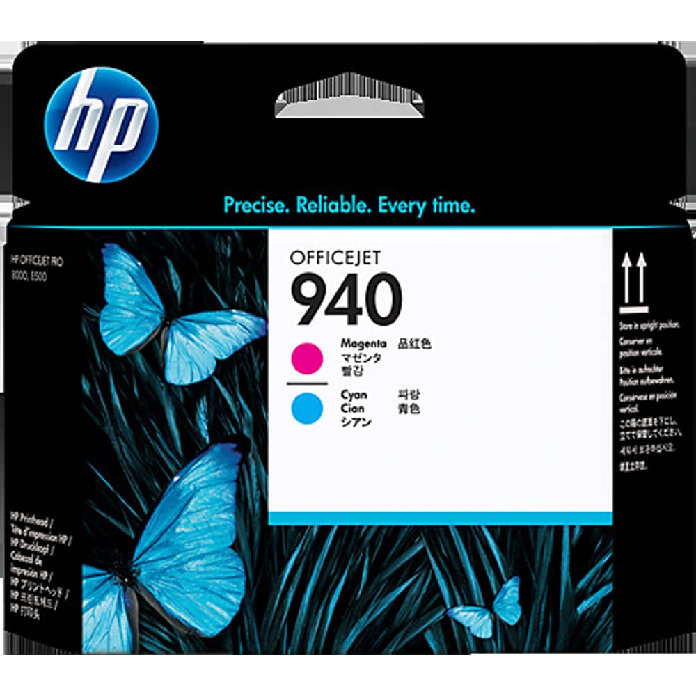 HP 940 C4901A Officejet Printhead Magenta/Cyan MTR HP 940 C4901A Officejet Printhead Magenta/Cyan MTR