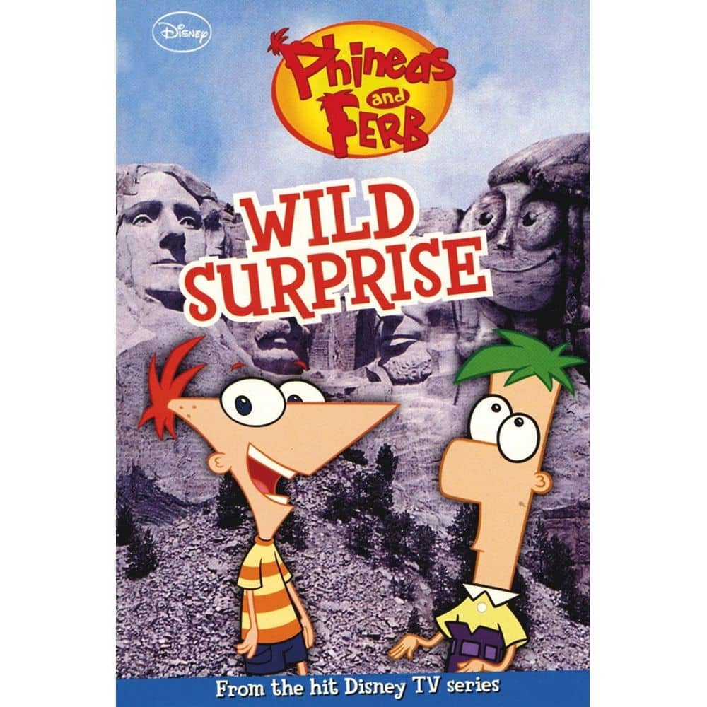 Disney Phineas And Ferb Wild Surprise Book 2012