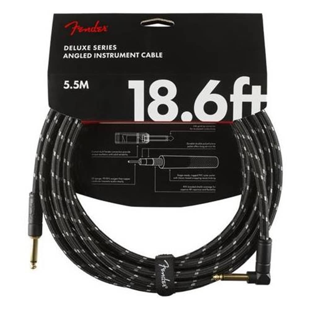 Fender Deluxe Series Instrument Cable 18.6Ft