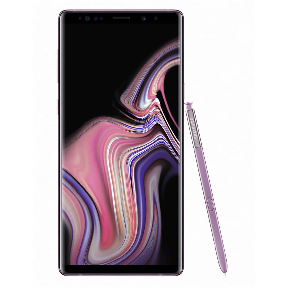 Samsung Galaxy Note9 SM-N960 512GB Lavender Purple 4G LTE Dual Sim Smartphone