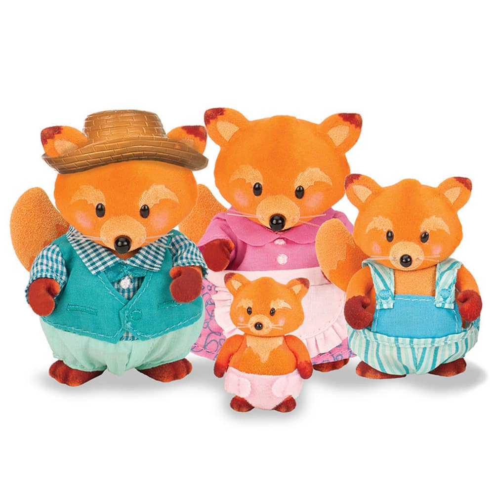Lil Woodzeez Li'l Woodzeez Fox Family