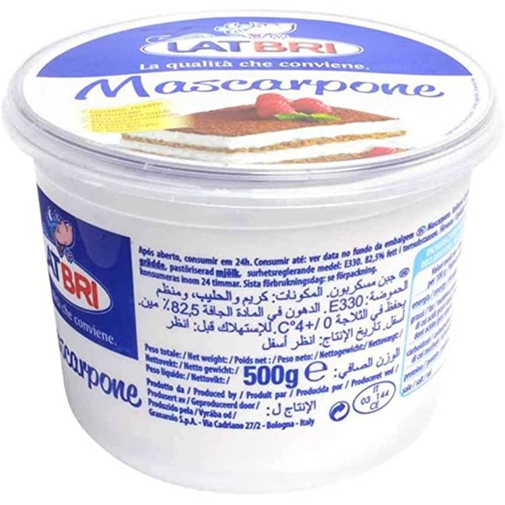 Lat Bri Mascarpone Cheese 500g Lat Bri Mascarpone Cheese 500g