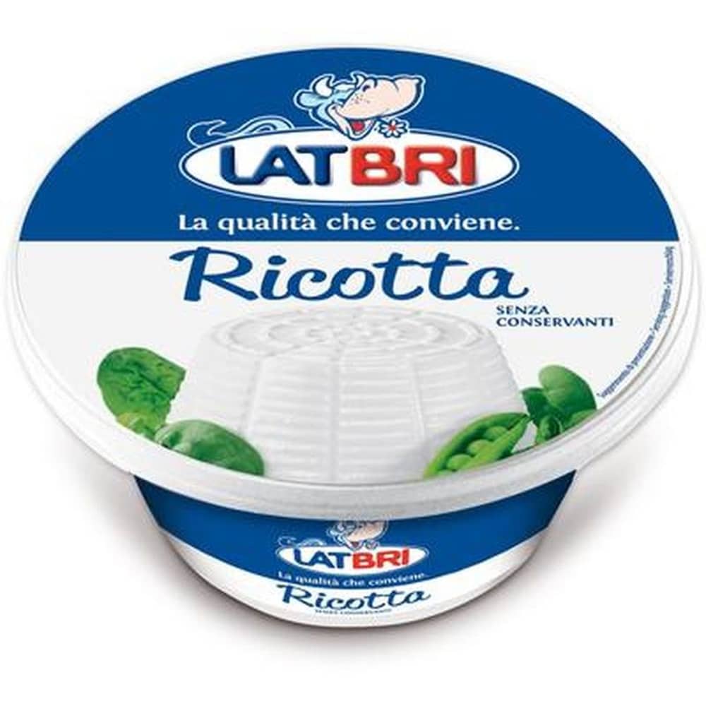 Lat Bri 8002612000227 Ricotta Cheese 250g