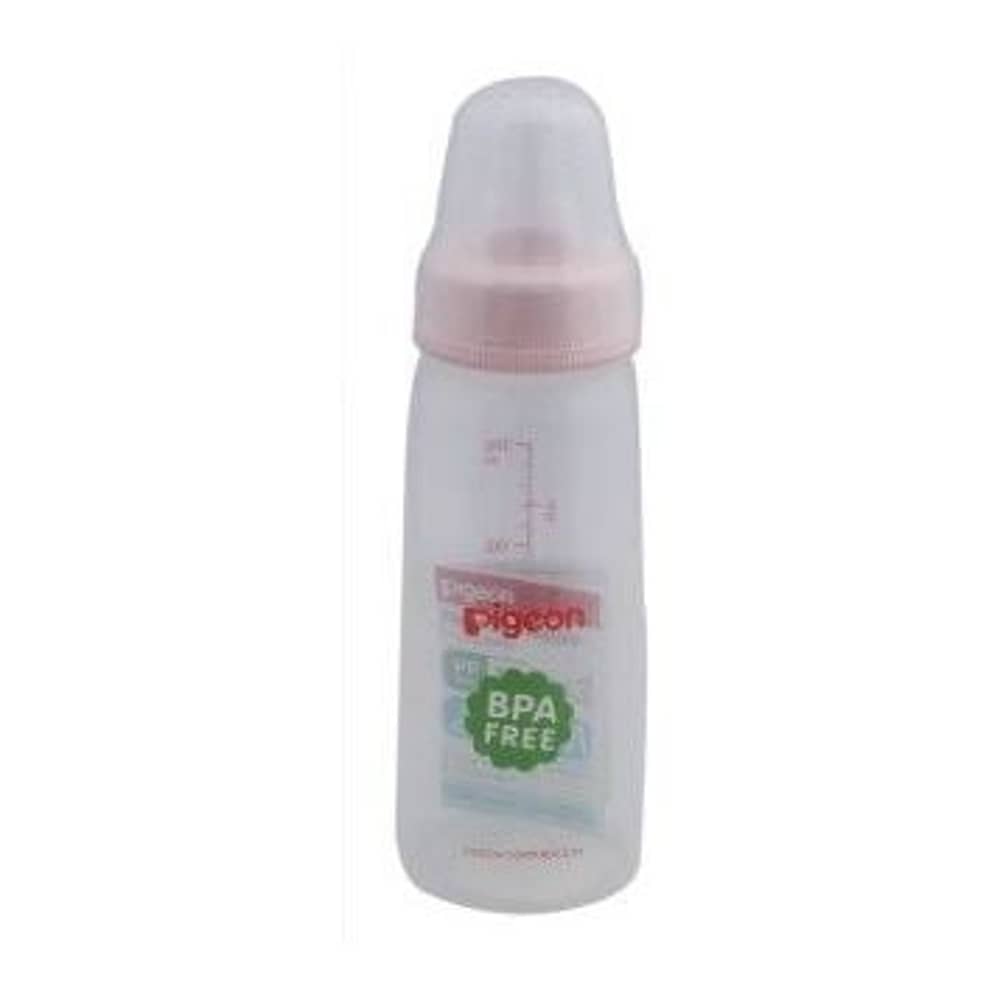 Pigeon Plastic Feeding Bottle with Transparent Cap 200ml