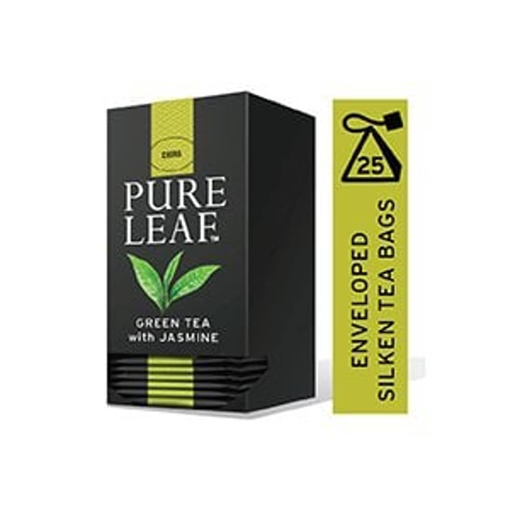 Pure Leaf Green Tea with Jasmine 25 Pcs - Pyramid Tea Bags Pure Leaf Green Tea with Jasmine 25 Pcs - Pyramid Tea Bags