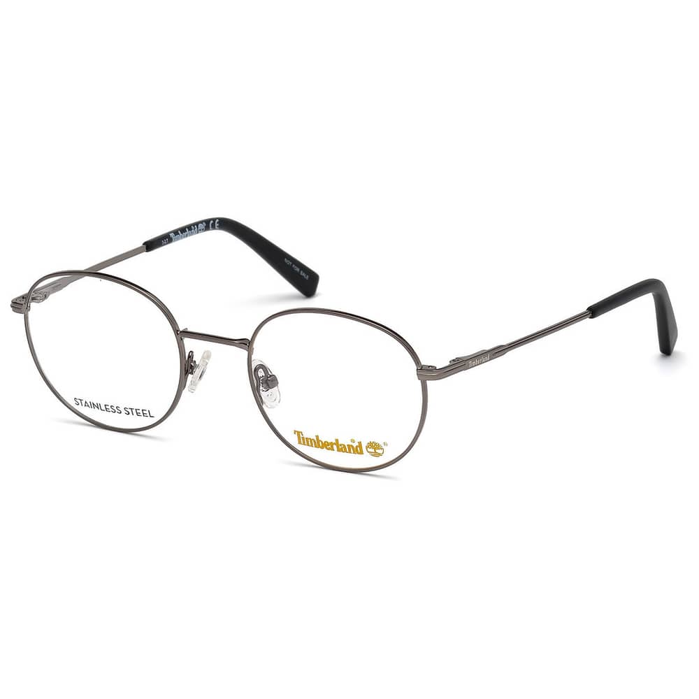 Timberland Unisex Optical Frame Shiny Gumetal Metal Timberland Unisex Optical Frame Shiny Gumetal Metal