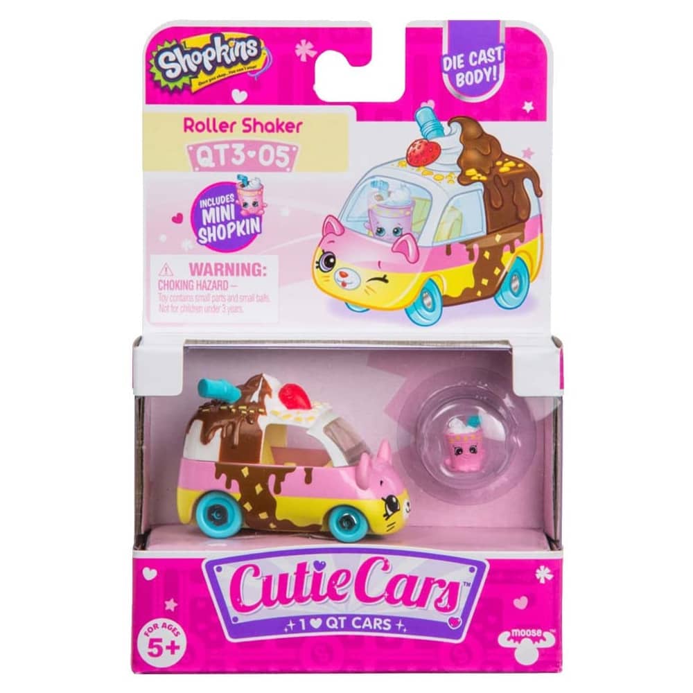 Shopkins Cutie Cars S3 Single Pack Roller Shaker