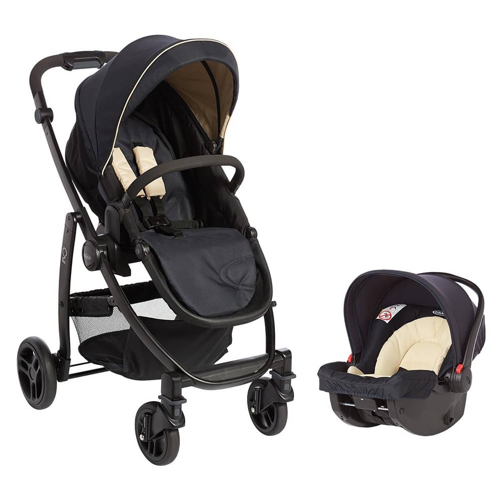 Graco 1986821 Travel System Evo Navy Sand