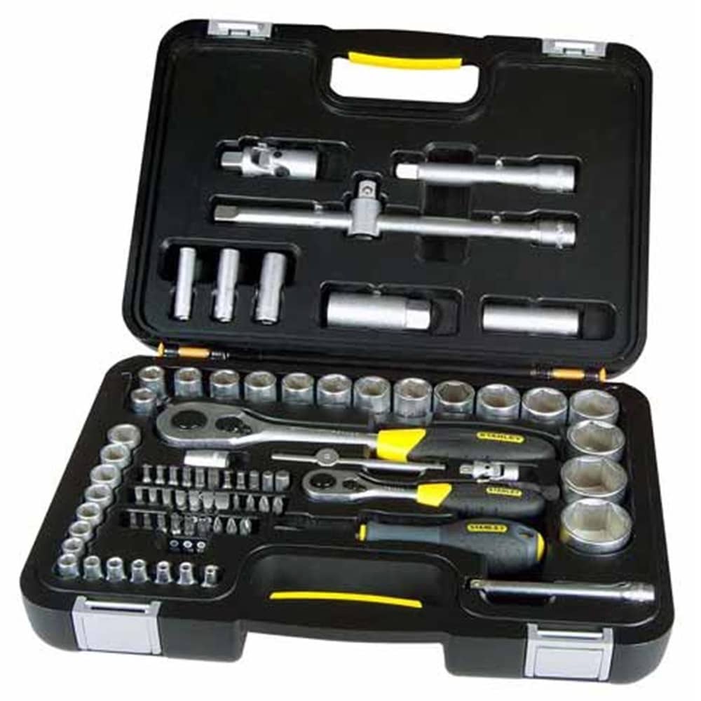 Stanley Square Drive Socket Set 77pcs 1-94-669 Stanley Square Drive Socket Set 77pcs 1-94-669