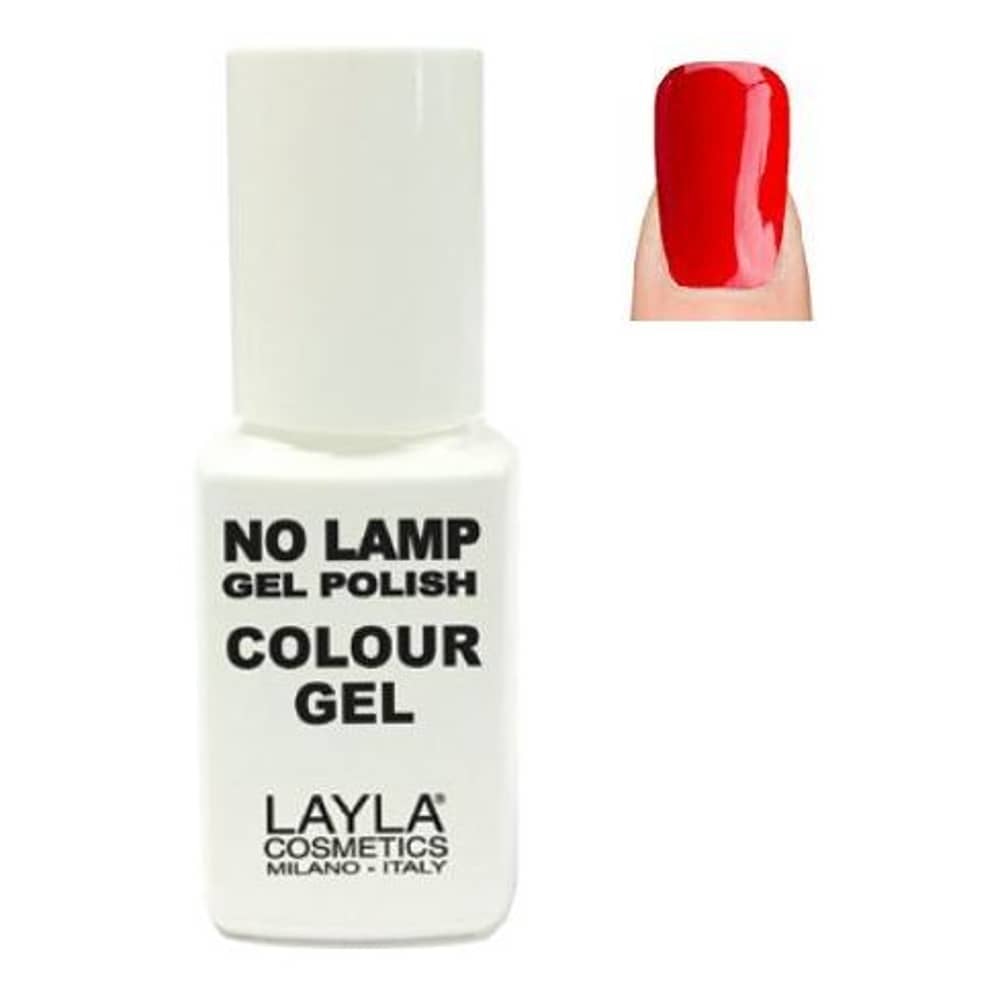 Layla No Lamp Gel Nail Polish Live Red 008