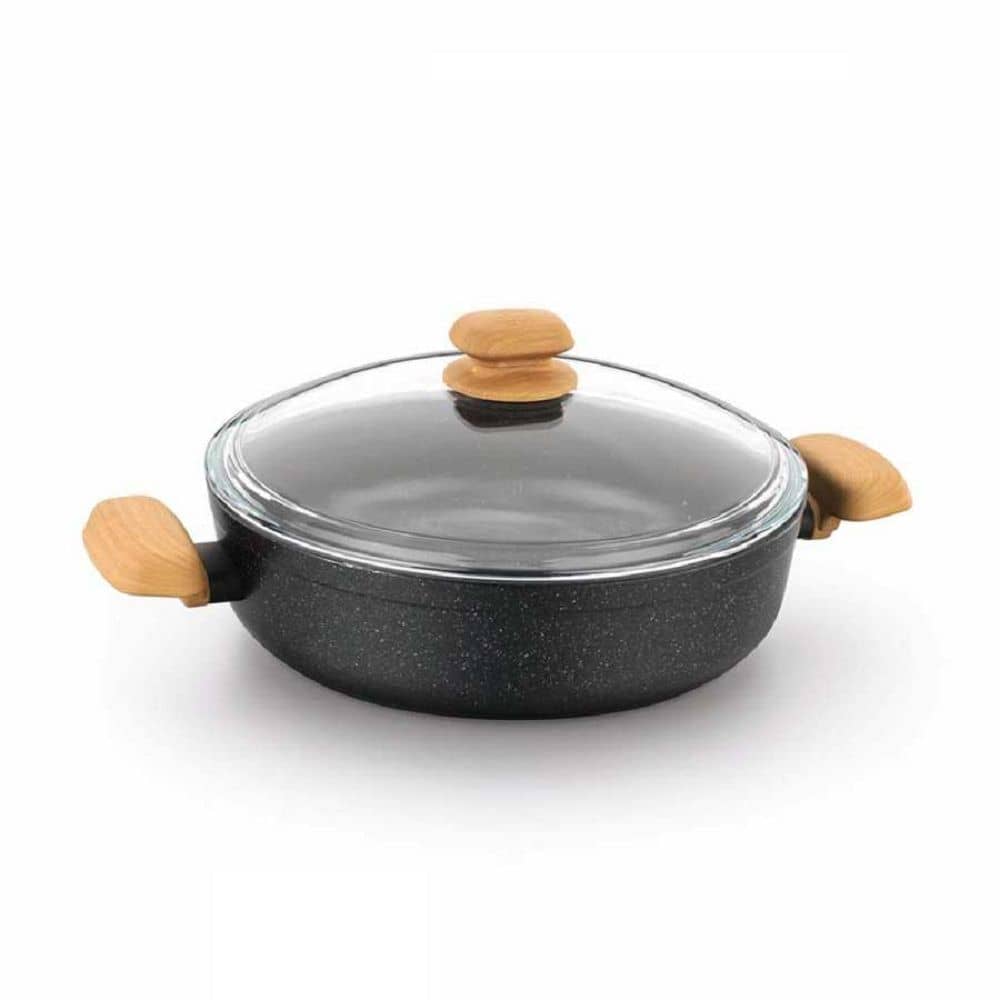 Korkmaz A1245 Montana Granite Short Cooking Pot 28cm