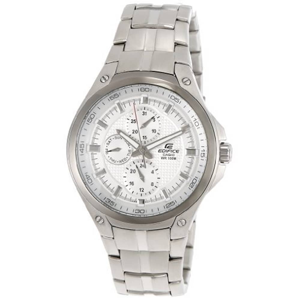 Casio Edifice EF-326D-7A Wrist Watch White Dial Stainless Steel Casio Edifice EF-326D-7A Wrist Watch White Dial Stainless Steel