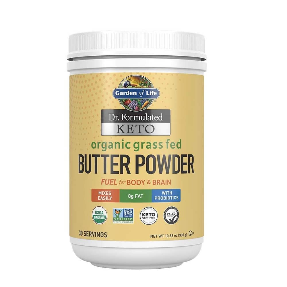 Garden Of Life Keto Organic Grass Fed Butter Powder 300g Garden Of Life Keto Organic Grass Fed Butter Powder 300g