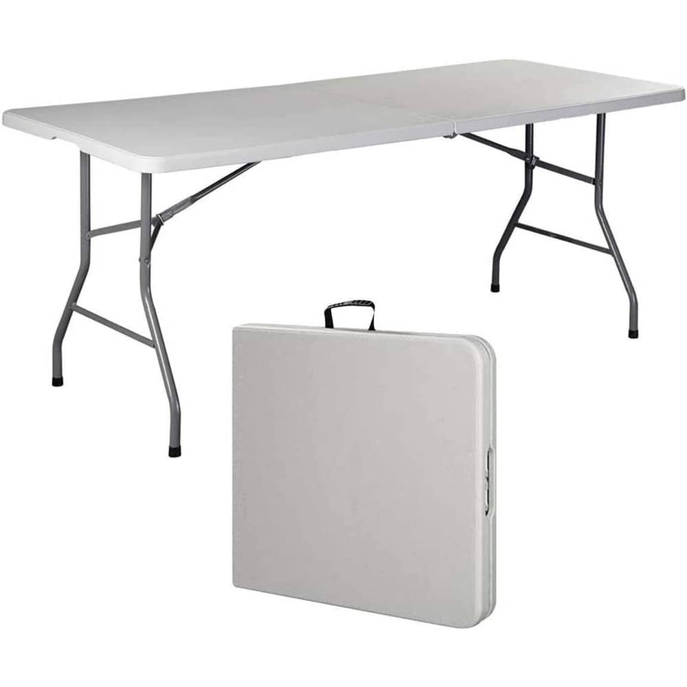 Showay 1.8m Foldable Table Heavy Duty Folding Outdoor Catering Trestle Party Garden Table Showay 1.8m Foldable Table Heavy Duty Folding Outdoor Catering Trestle Party Garden Table