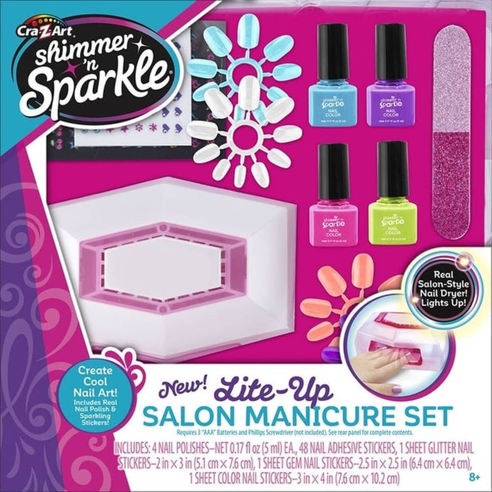Cra Z Art Shimmer N Sparkle-Lite Up Nail Dryer & Polish Set Cra Z Art Shimmer N Sparkle-Lite Up Nail Dryer & Polish Set