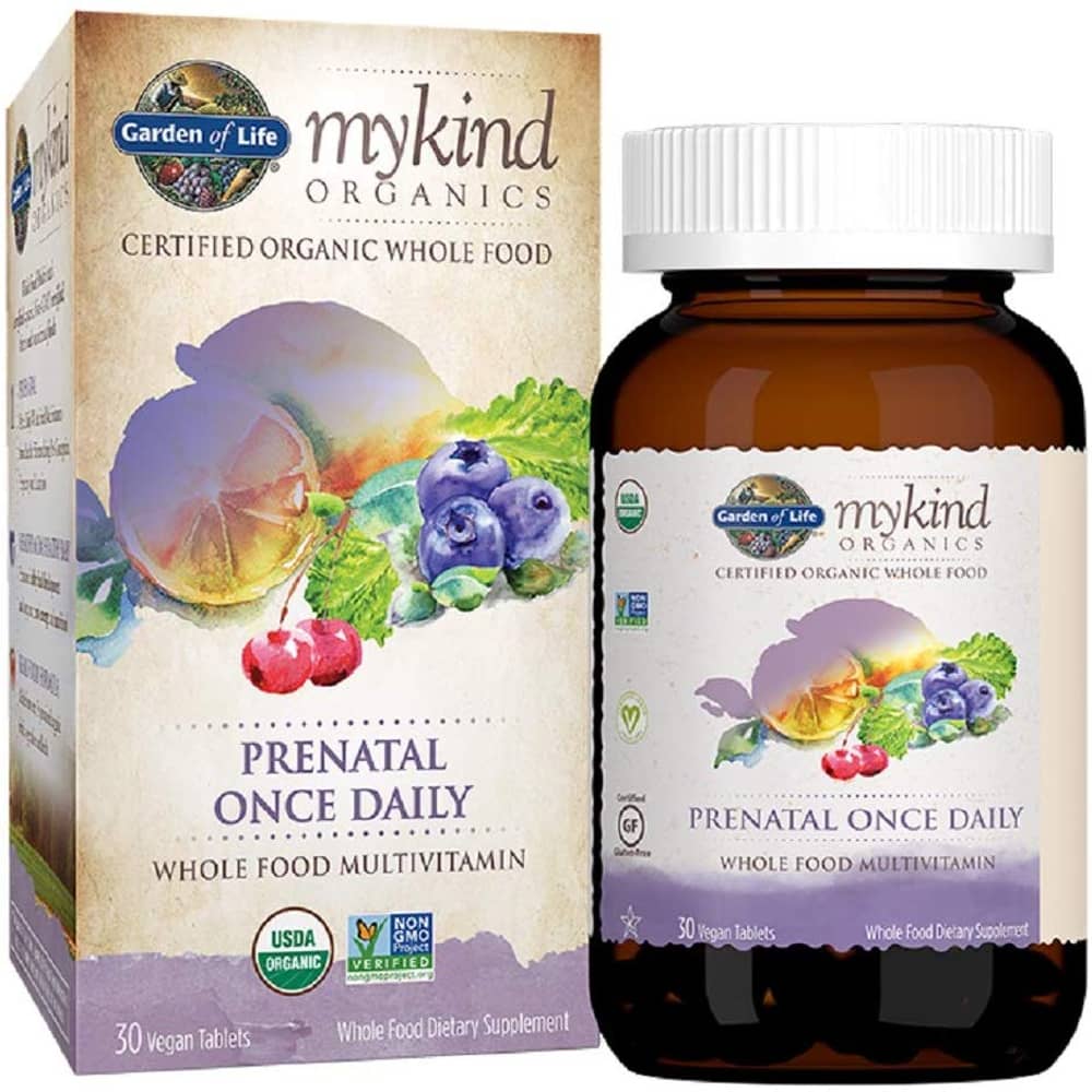 Garden Of Life Mykind Organics Prenatal Once Daily Multi 30 Vegan Tablets Garden Of Life Mykind Organics Prenatal Once Daily Multi 30 Vegan Tablets
