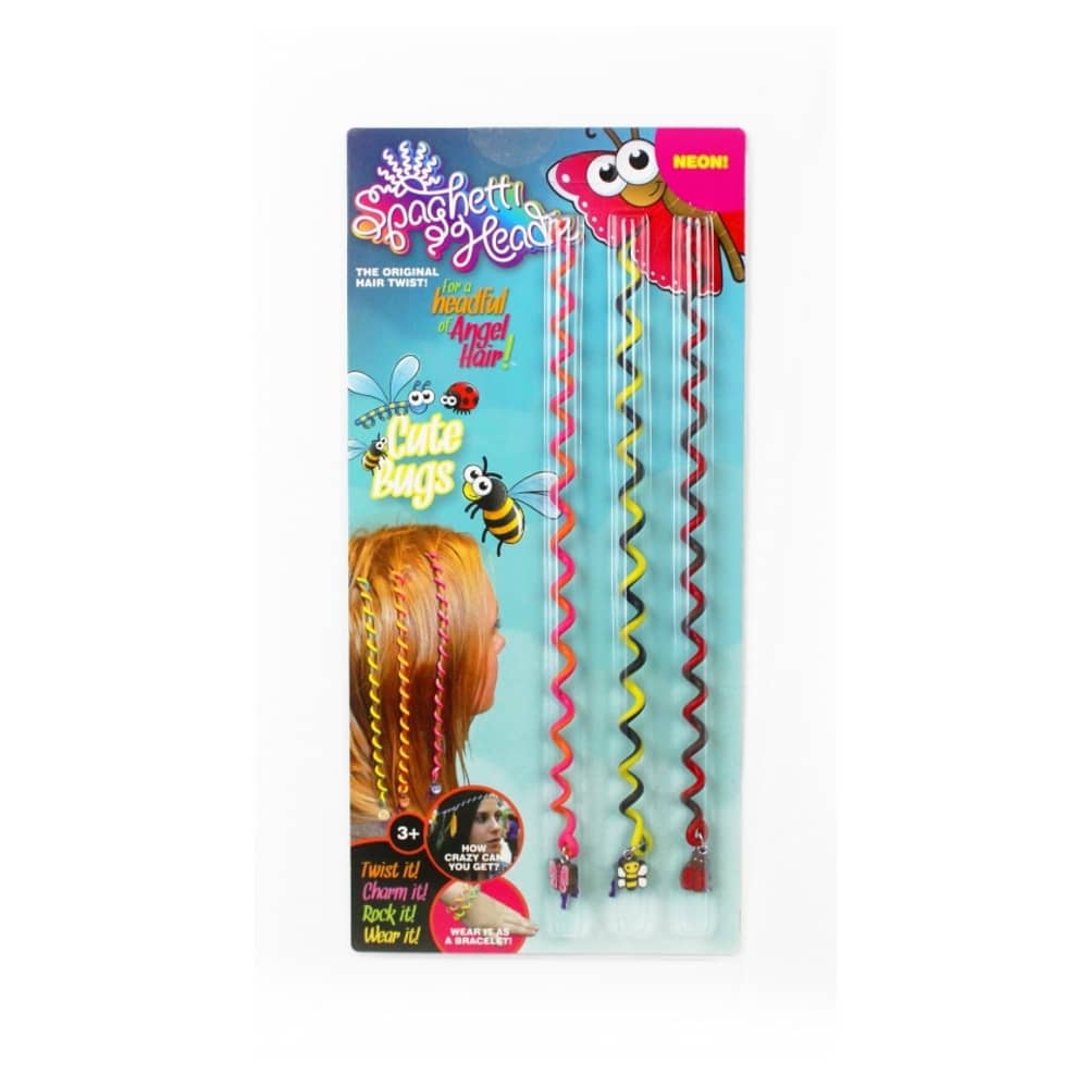 Spaghetti Headz Cute Bugs 3 Neon