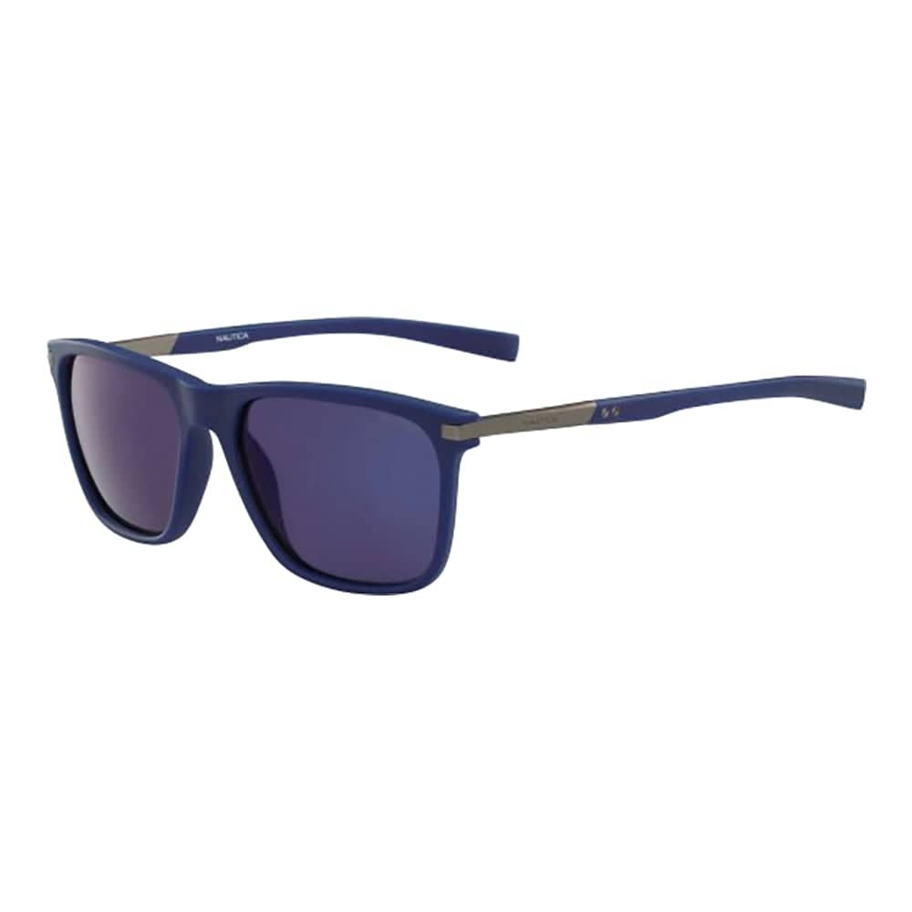 Nautica Square Blue Sunglasses Unisex N6222S-420-57 Nautica Square Blue Sunglasses Unisex N6222S-420-57