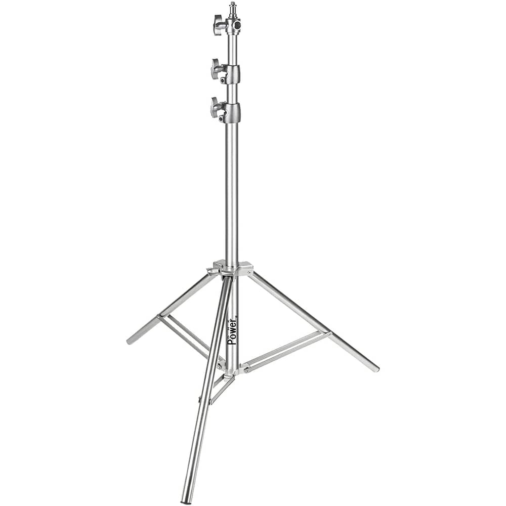Dmk Power S220 2.2m/220cm/86.61inch Stainless Steel Photography Video Tripod Light Stand For Reflectors, Softboxes, Lights, Umbrellas