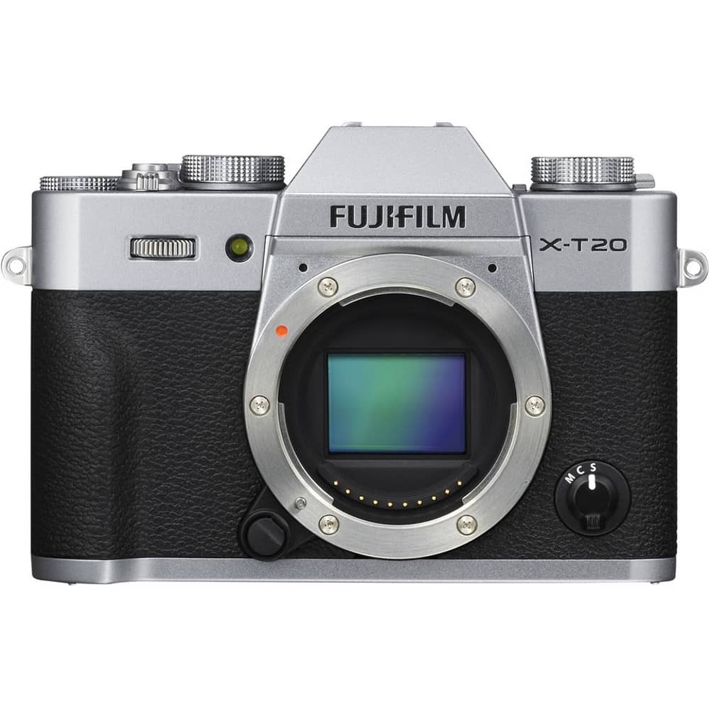 Fujifilm X-T20 Mirrorless Digital Camera Silver Body