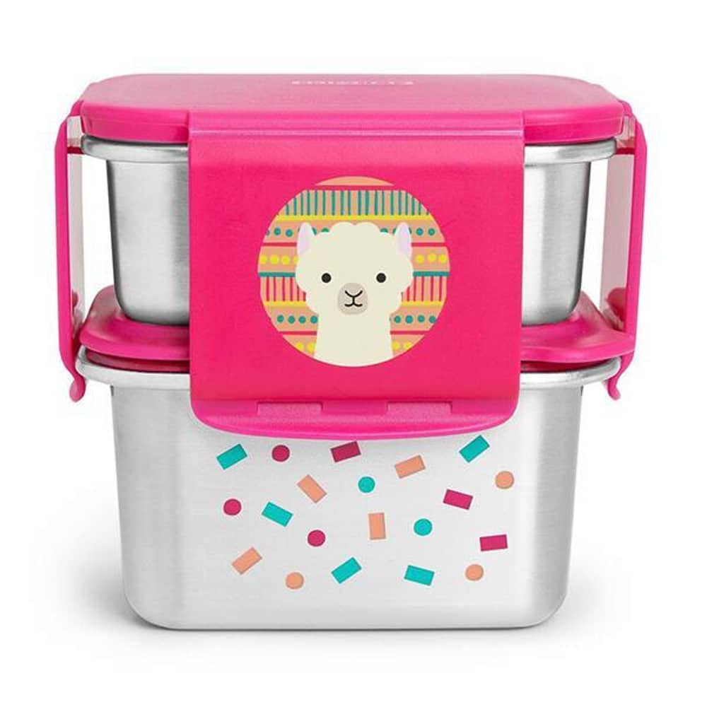 Skip Hop ZOO Stainless Steel Lunch Kit Design Llama