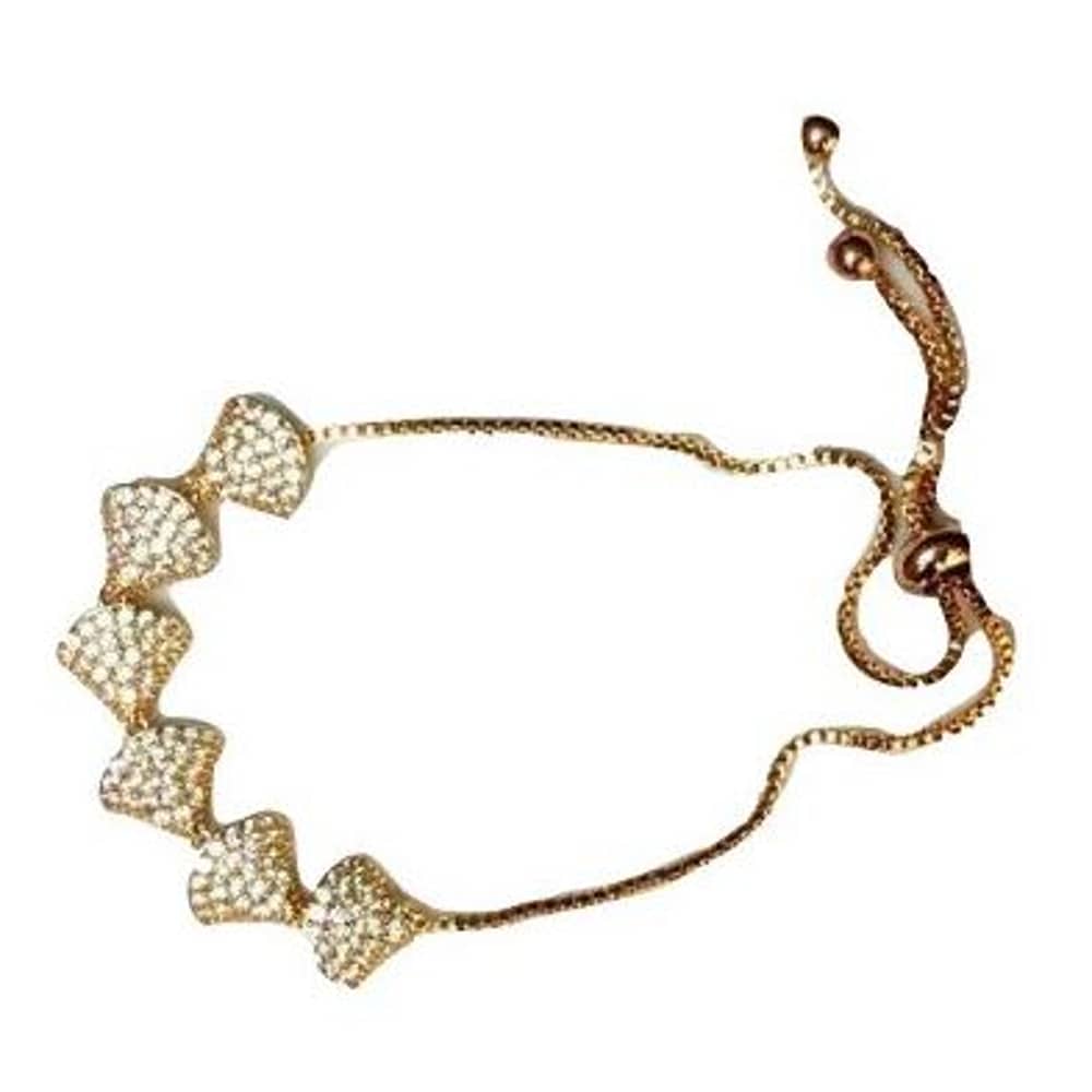 Smaster BRR005 Accessories Rose Gold Bells Bracelet