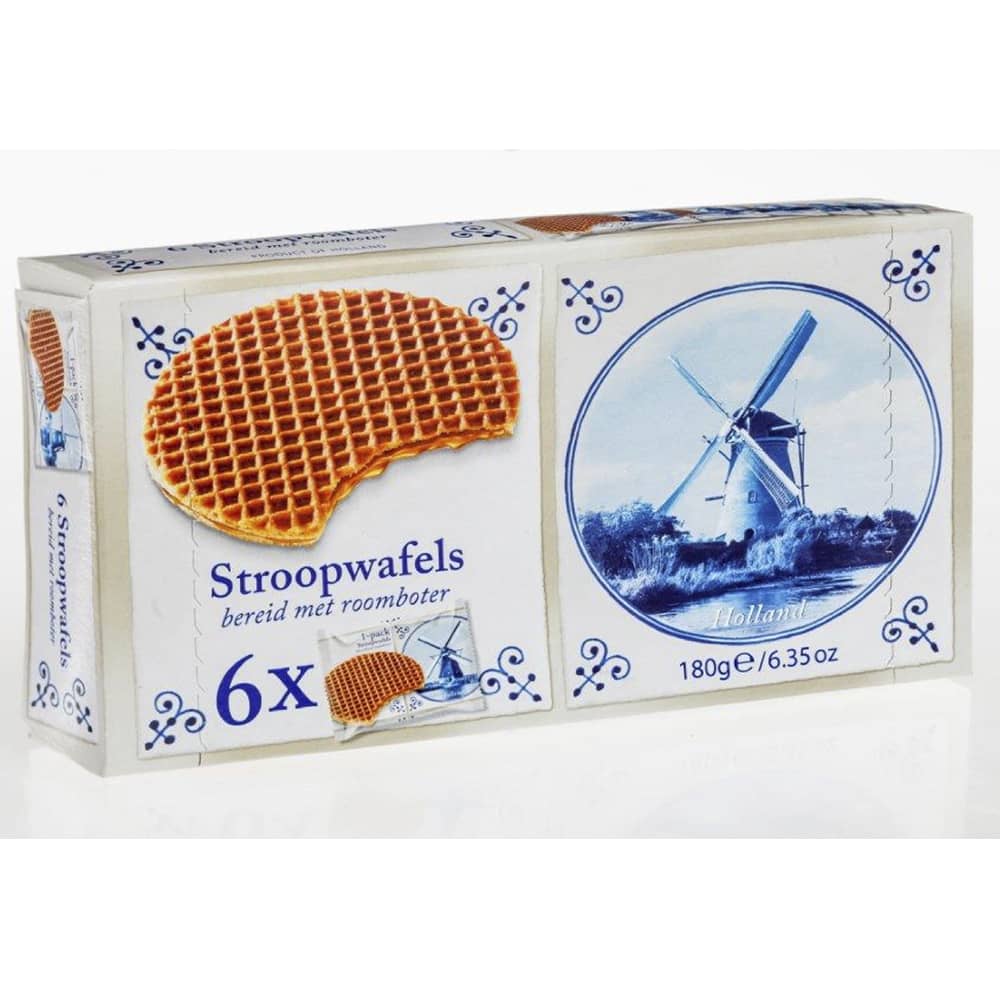 Stroopwafels Syrup Wafers 6 Pack Box