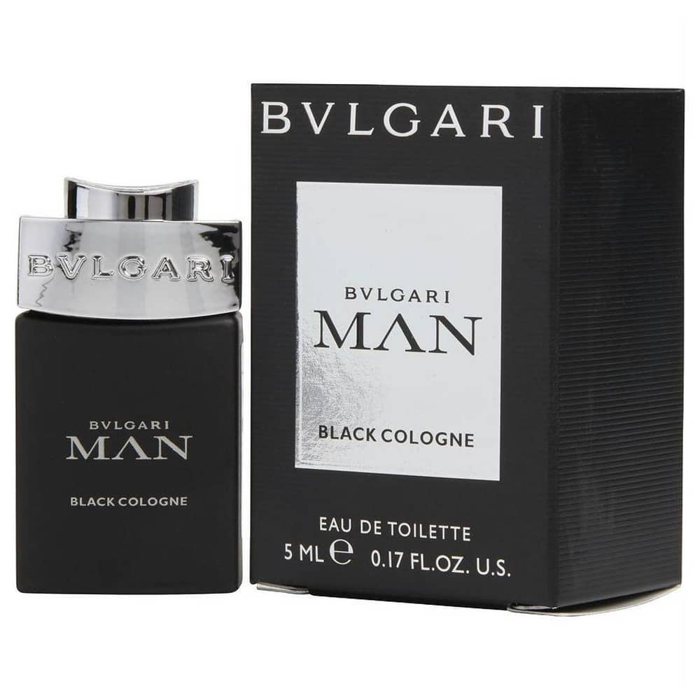 Bvlgari Man Black Cologne Miniature Perfume for Men 5ml Eau de Toilette Bvlgari Man Black Cologne Miniature Perfume for Men 5ml Eau de Toilette