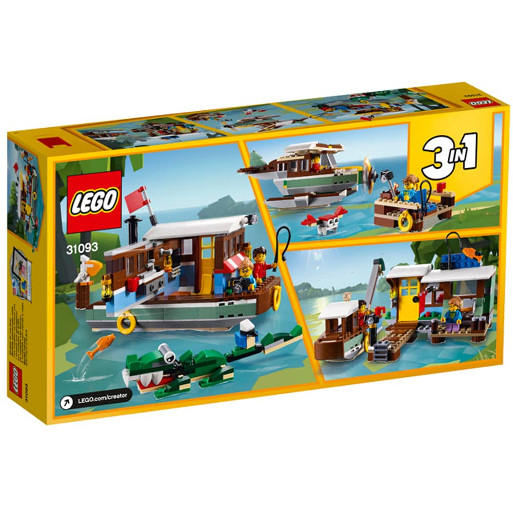 LEGO 31093 Riverside Houseboat Toy LEGO 31093 Riverside Houseboat Toy