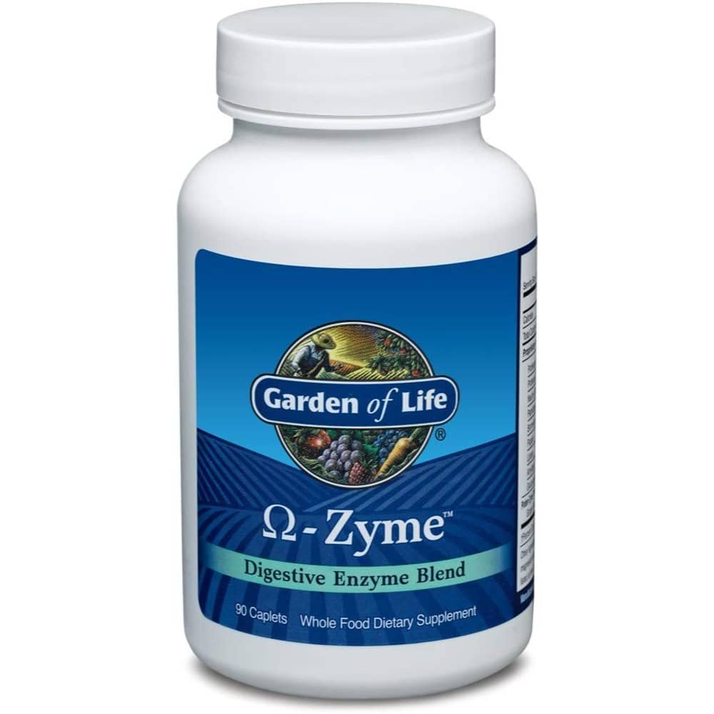 Garden Of Life Ω-Zyme Digestive Enzyme Blend 90 Vegetarian Caplets Garden Of Life Ω-Zyme Digestive Enzyme Blend 90 Vegetarian Caplets